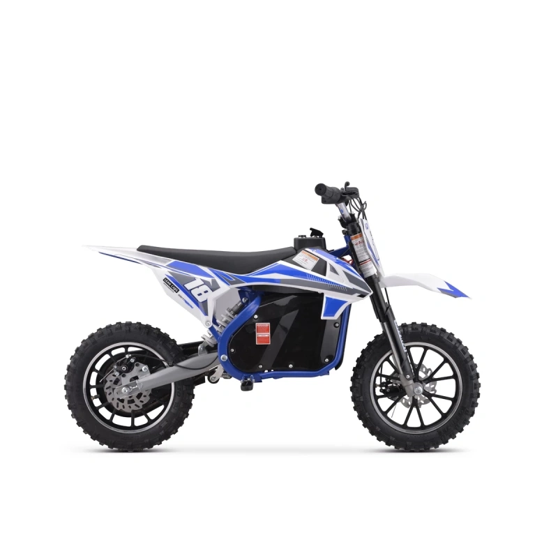Mini Cross elektryczny Trail King 36V 800W - niebieski