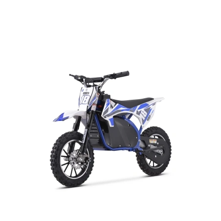 Mini Cross elektryczny Trail King 36V 800W - niebieski