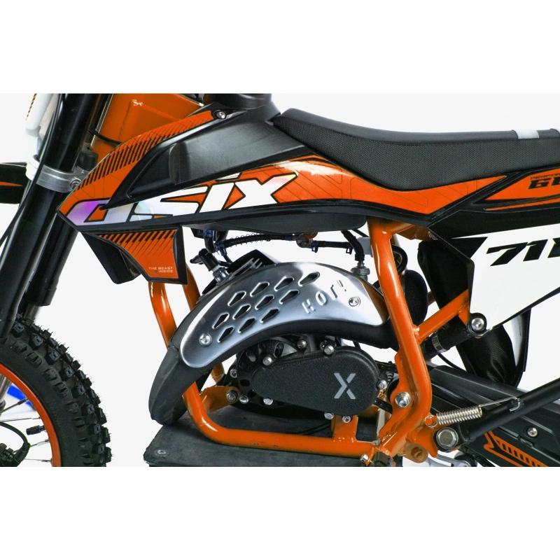 Mini cross spalinowy Asix 710 60cc - pomarańczowy