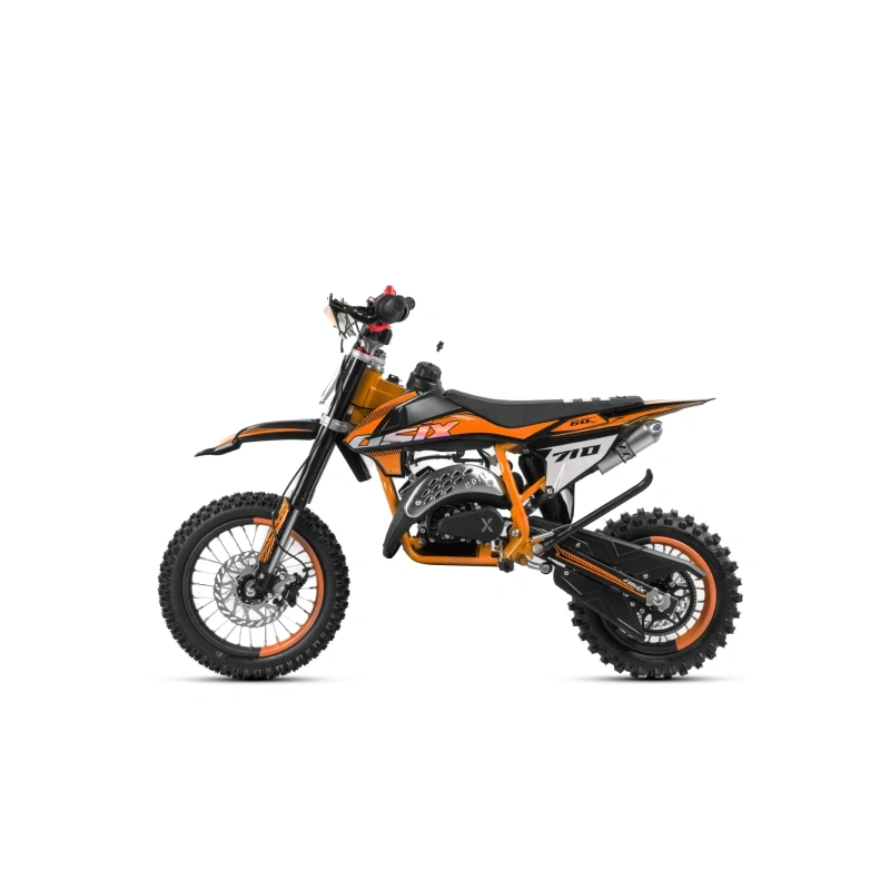 Mini cross spalinowy Asix 710 60cc - pomarańczowy