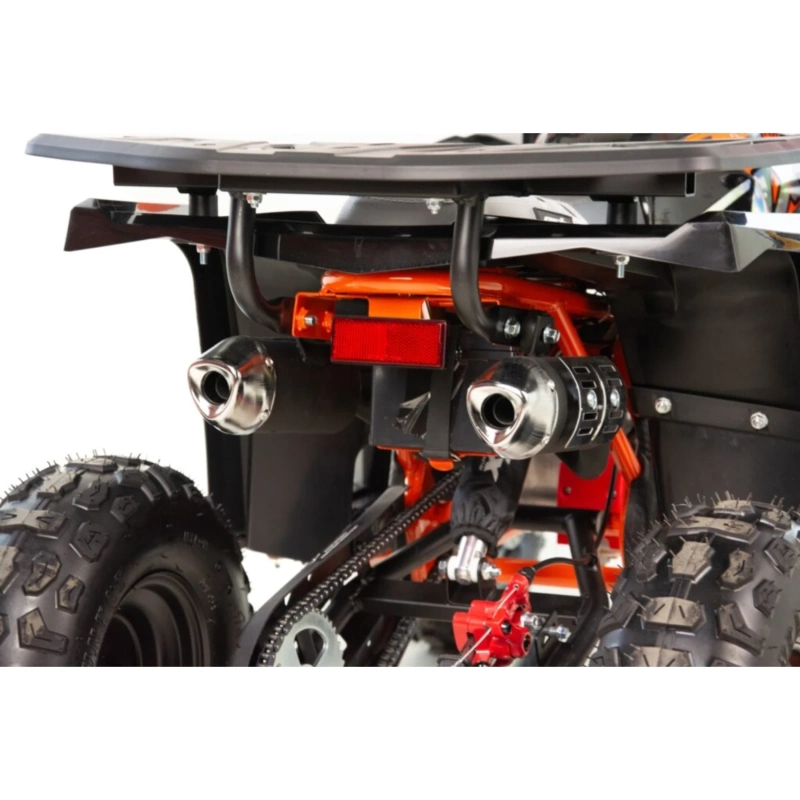 Mini quad spalinowy ASIX M10 - e-start - 49cc - pomarańczowy