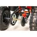 Mini quad spalinowy ASIX M10 - e-start - 49cc - pomarańczowy