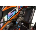 Mini quad spalinowy ASIX M10 - e-start - 49cc - pomarańczowy