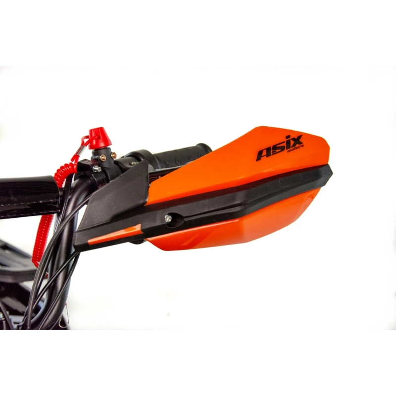 Mini quad spalinowy ASIX M10 - e-start - 49cc - pomarańczowy