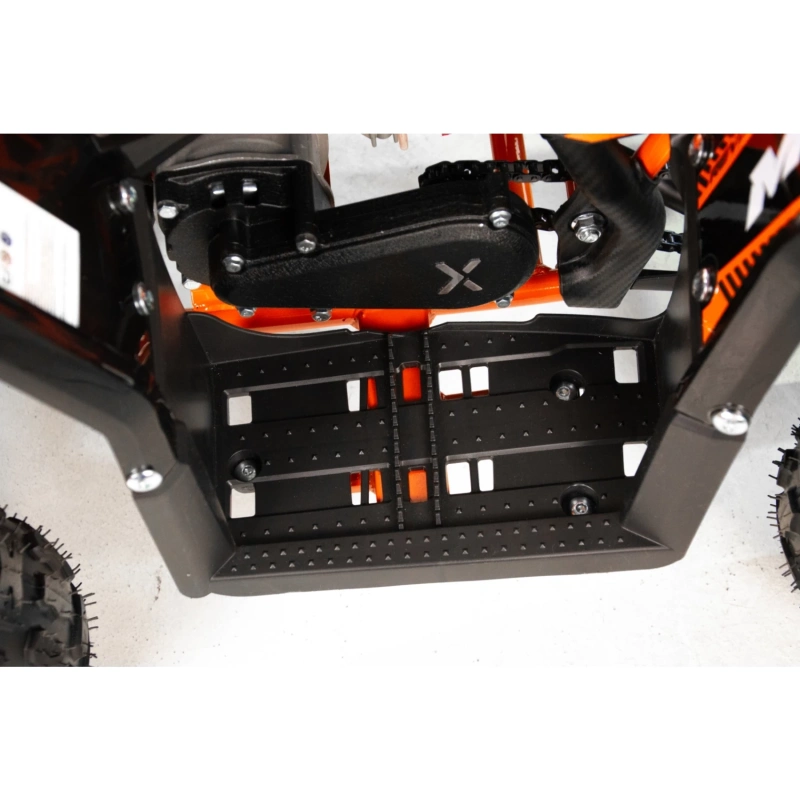 Mini quad spalinowy ASIX M10 - e-start - 49cc - pomarańczowy