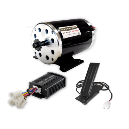 Zestaw silnik elektryczny ze sterownikiem i pedałem VT2 36V 800W do gokarta buggy ATV UTV
