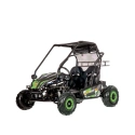 Dwuosobowe elektryczne mini buggy - POWER BUGGY X2 - 1500W - 40km/h - zielony