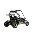 Dwuosobowe elektryczne mini buggy - POWER BUGGY X2 - 1500W - 40km/h - zielony
