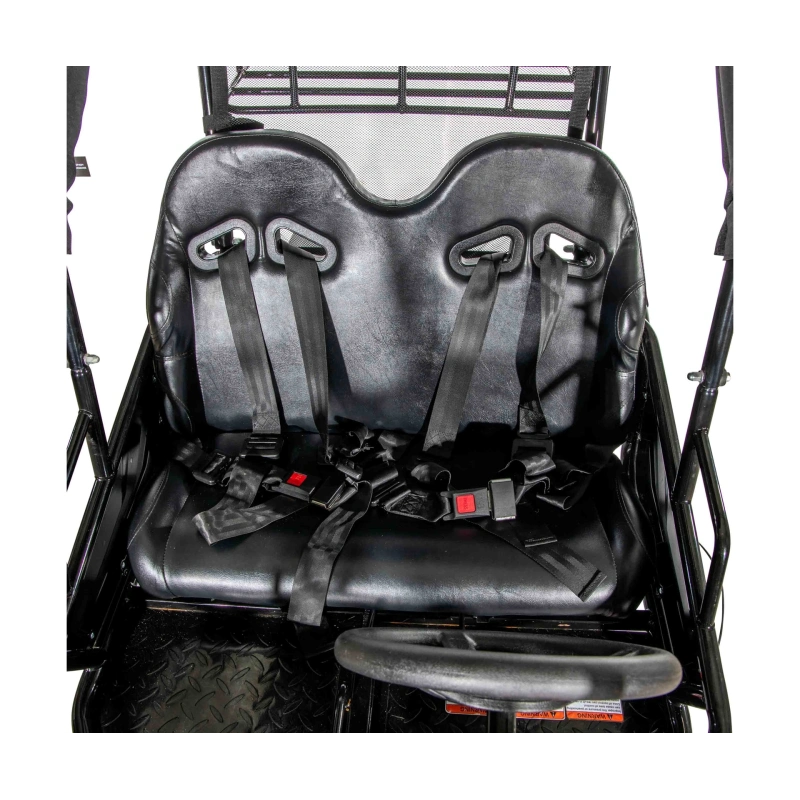 Dwuosobowe elektryczne mini buggy - POWER BUGGY X2 - 1500W - 40km/h - zielony