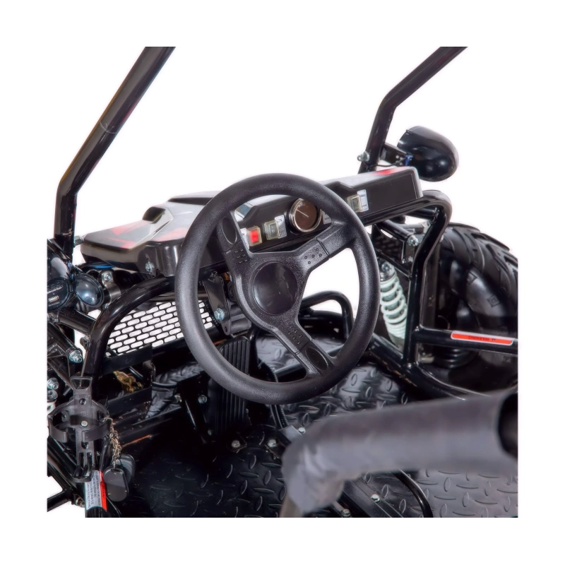 Dwuosobowe elektryczne mini buggy - POWER BUGGY X2 - 1500W - 40km/h - zielony
