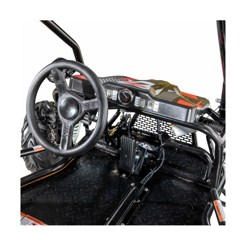 Dwuosobowe elektryczne mini buggy - POWER BUGGY X2 - 1500W - 40km/h - zielony