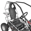 Mini buggy gokart elektryczny dziecięcy 500W 30km/h srebrny