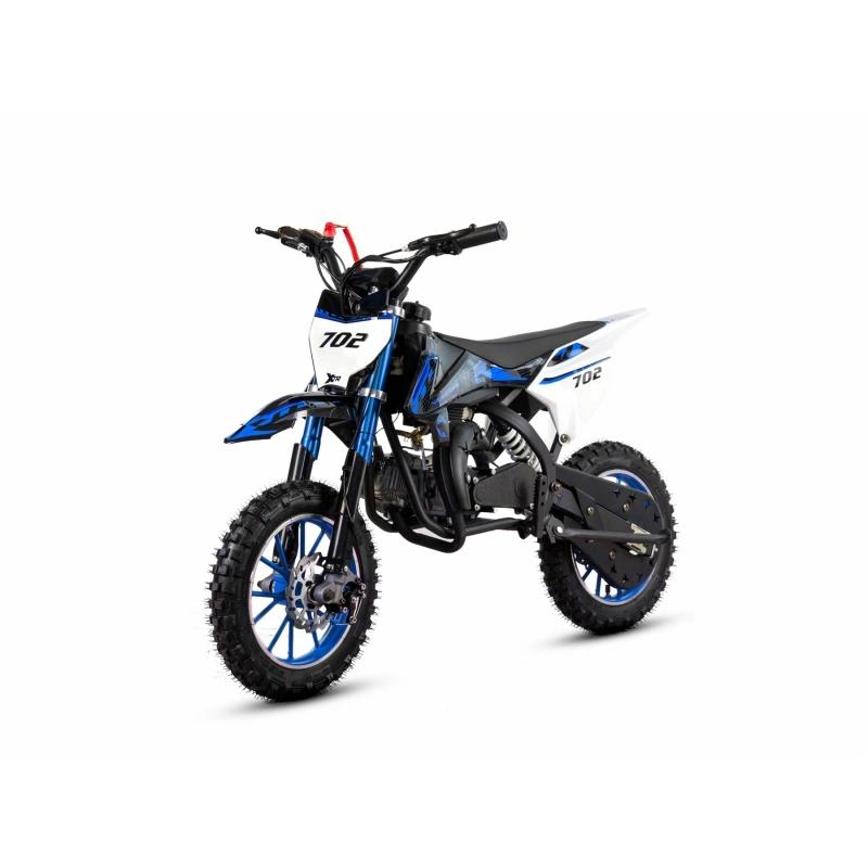 Mini cross spalinowy XTR 702 50cc - niebieski