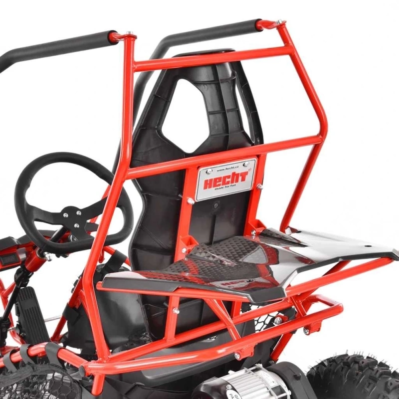 Mini buggy gokart elektryczny dziecięcy 500W 30km/h czerwony