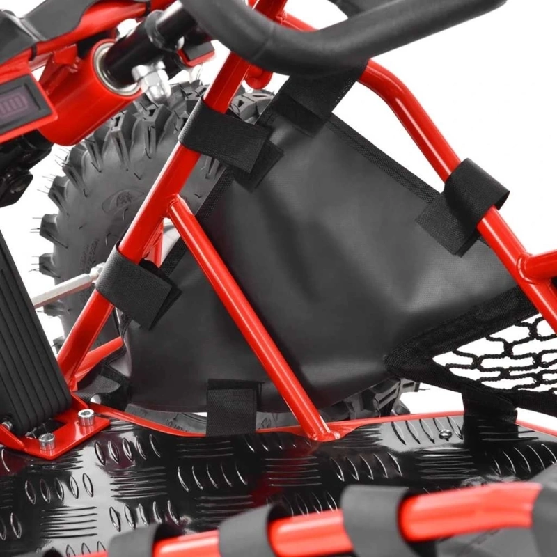 Mini buggy gokart elektryczny dziecięcy 500W 30km/h czerwony