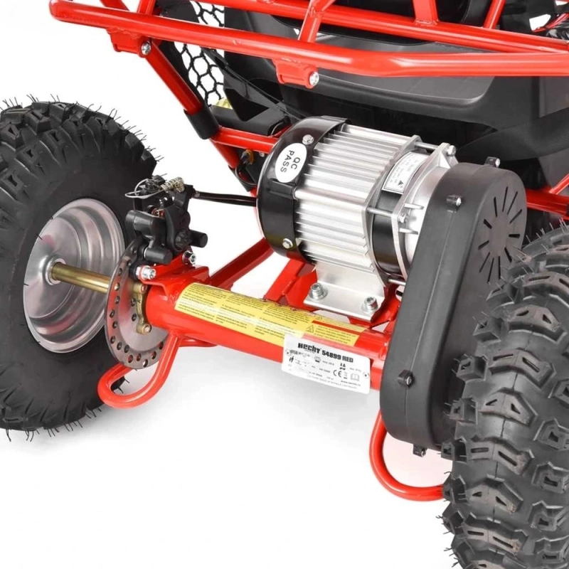 Mini buggy gokart elektryczny dziecięcy 500W 30km/h czerwony