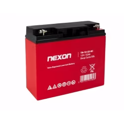Akumulator żelowy 12V 22Ah Nexon - do aut i pojazdów elektrycznych
