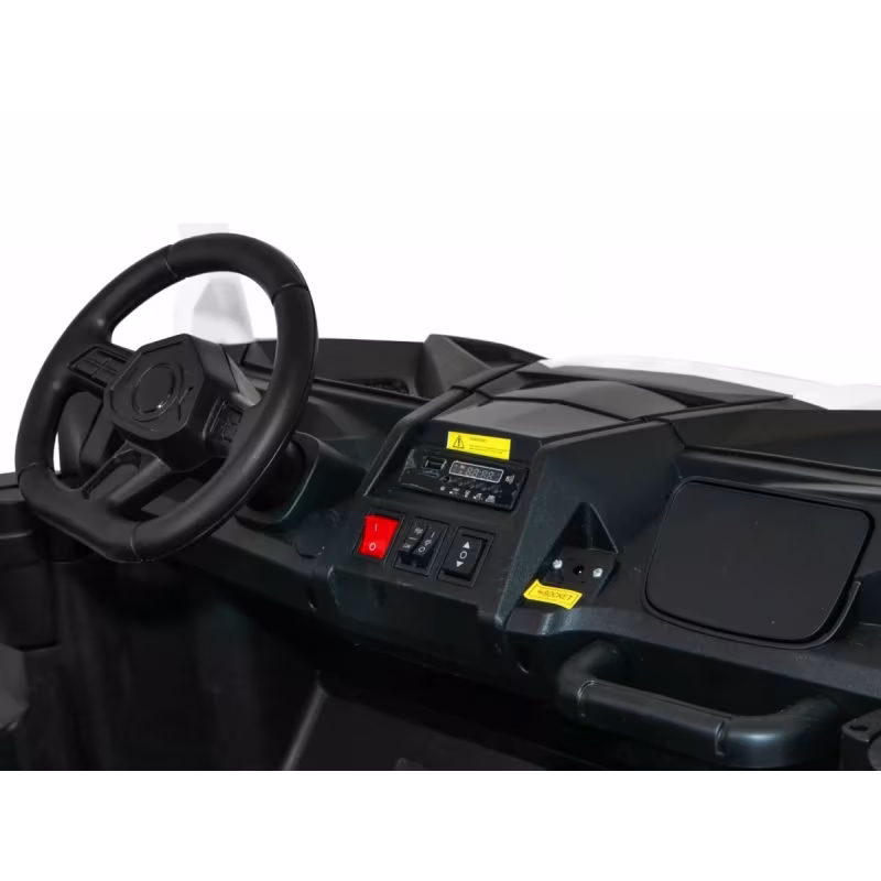 Elektryczny mini buggy na akumulator BUGGY Racing 15km/h - biały