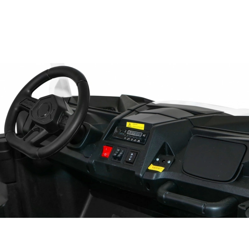 Elektryczny mini buggy na akumulator BUGGY Racing 15km/h - biały