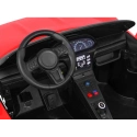 Auto dziecięce elektryczne sportowe PERFEKTA - 15km/h - czerwona