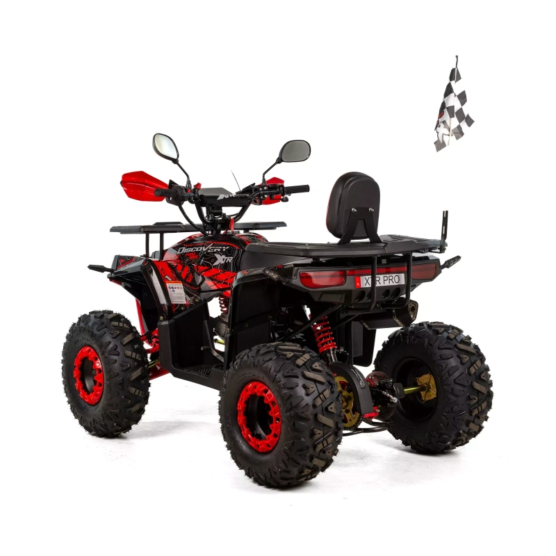 Quad spalinowy XTR Discovery PRO - 125cc - czerwony