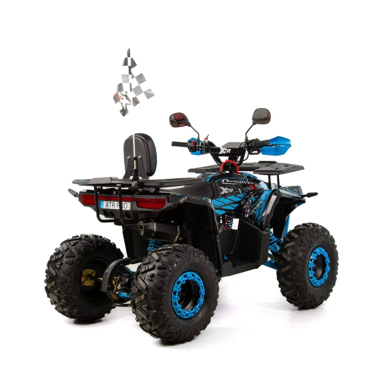 Quad spalinowy XTR Discovery PRO - 125cc - niebieski