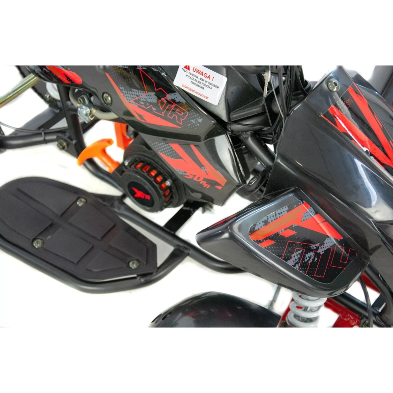 Mini quad spalinowy XTR M4 - 50cc - czerwony