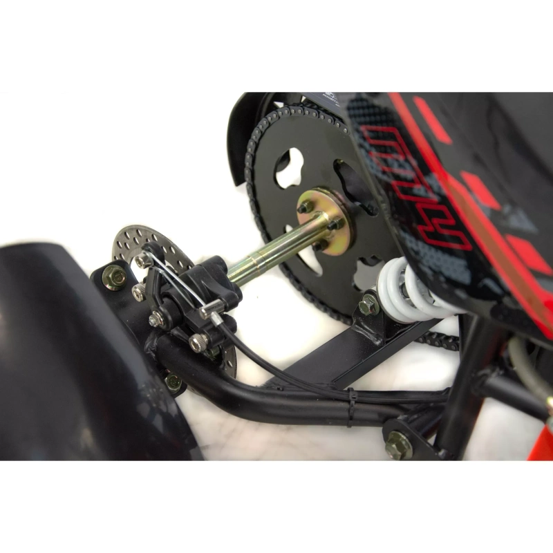 Mini quad spalinowy XTR M4 - 50cc - czerwony