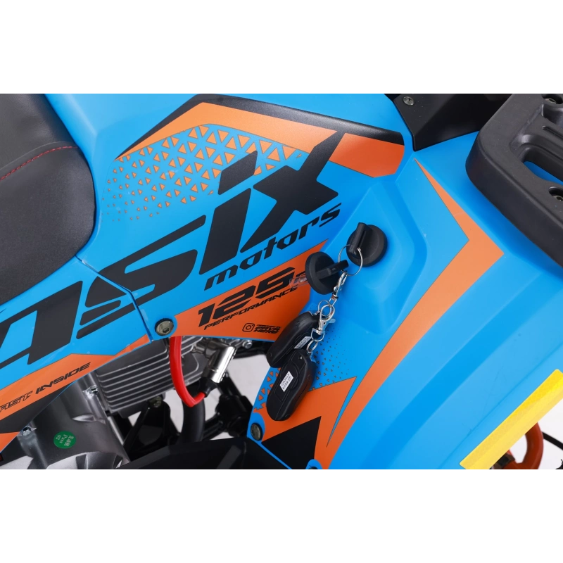Quad spalinowy Asix Hunter - 125cc - biało-czerwony