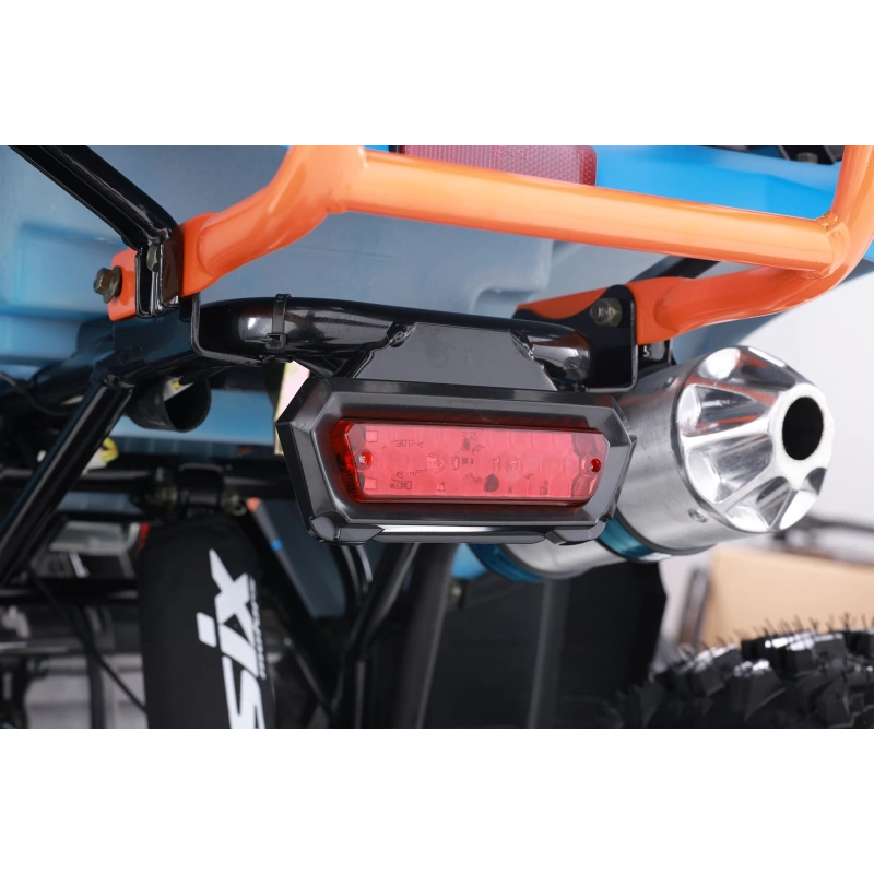 Quad spalinowy Asix Hunter - 125cc - biało-czerwony