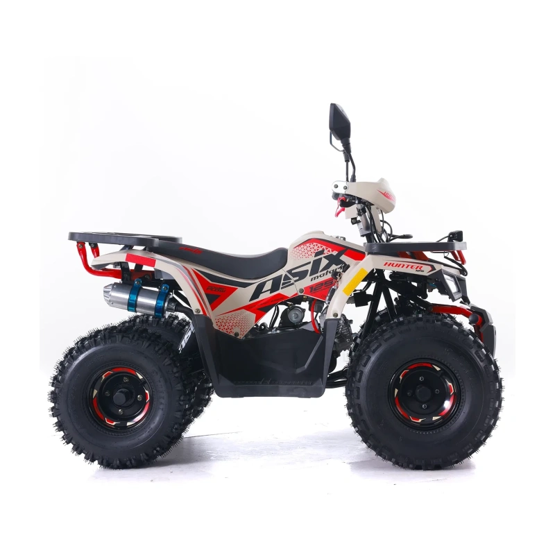 Quad spalinowy Asix Hunter - 125cc - biało-czerwony