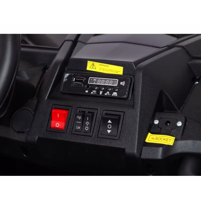 Elektryczny mini buggy na akumulator BUGGY Racing 15km/h - biały