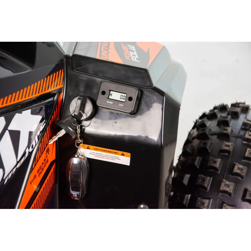 Quad spalinowy Asix Muddy 110cc - pomarańczowy