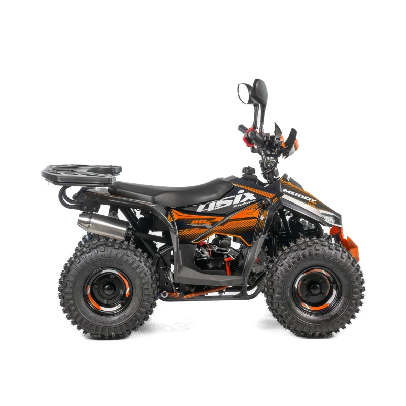 Quad spalinowy Asix Muddy 110cc - pomarańczowy