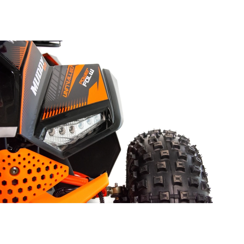 Quad spalinowy Asix Muddy 110cc - pomarańczowy