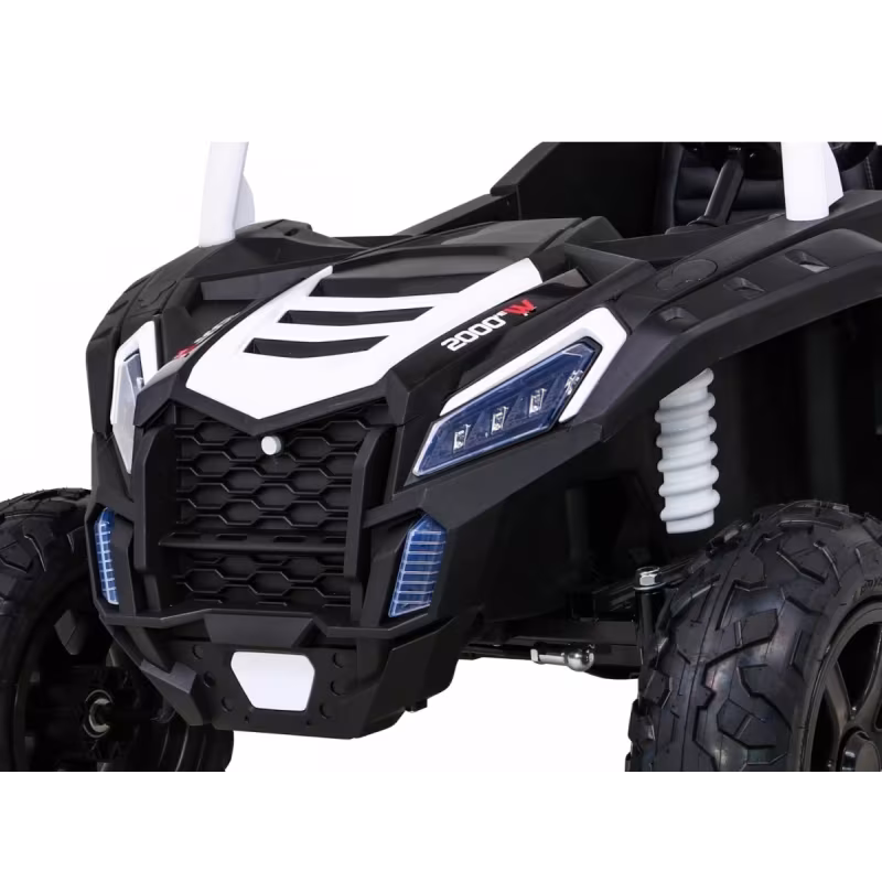 Elektryczny mini buggy na akumulator BUGGY Racing 15km/h - biały