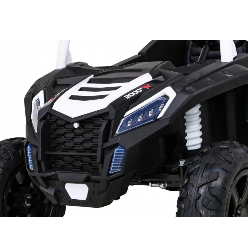 Elektryczny mini buggy na akumulator BUGGY Racing 15km/h - biały
