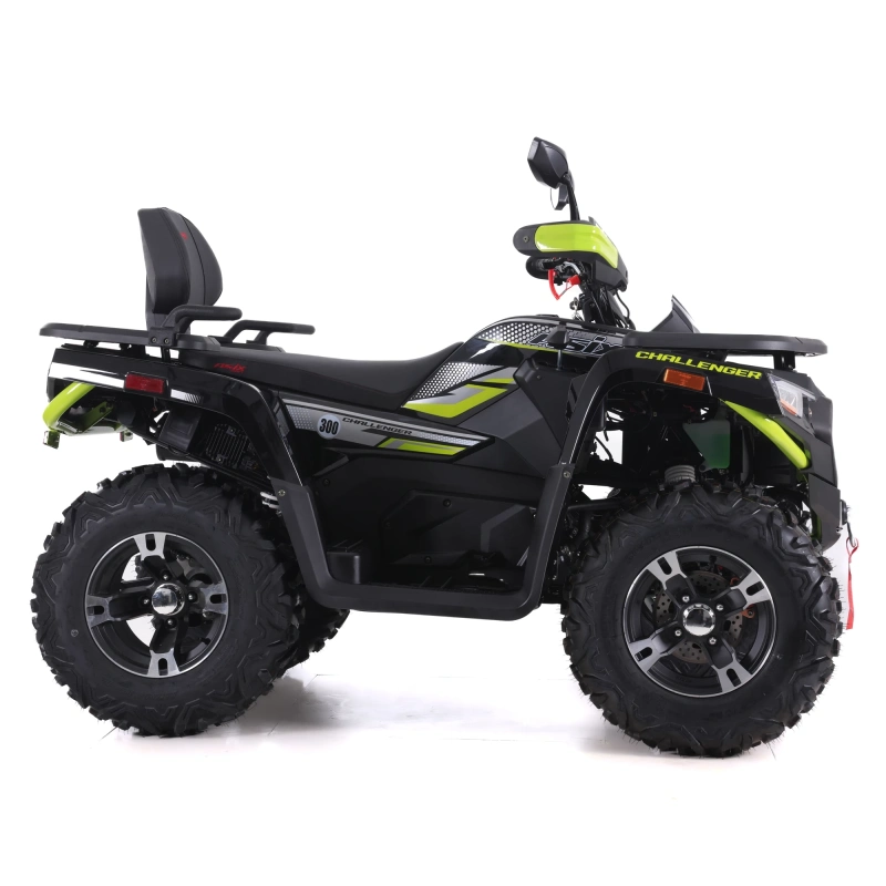 Quad spalinowy Asix Challenger 300 ECC - czarno-zielony