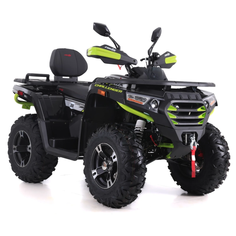 Quad spalinowy Asix Challenger 300 ECC - czarno-zielony