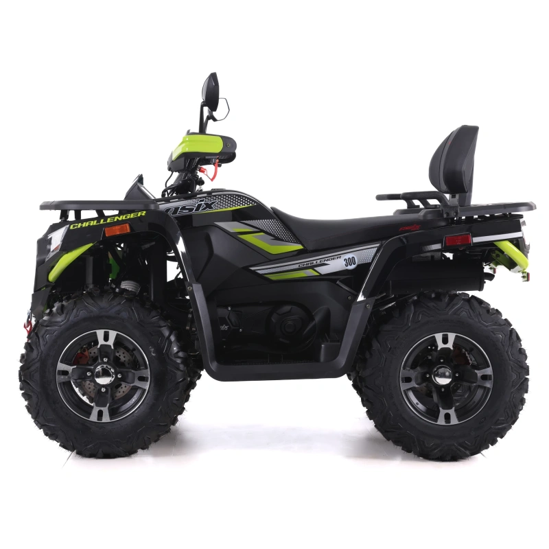 Quad spalinowy Asix Challenger 300 ECC - czarno-zielony