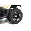 Quad spalinowy Asix Challenger 300 ECC - beżowo-czerwony