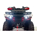 Quad spalinowy Asix Challenger 300 ECC - beżowo-czerwony