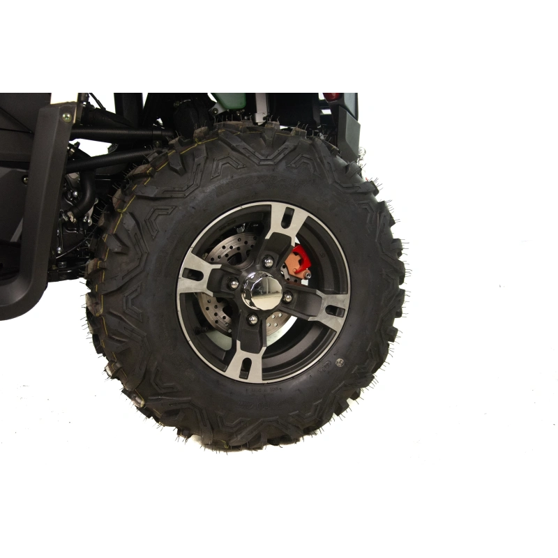 Quad spalinowy Asix Challenger 300 ECC - beżowo-czerwony
