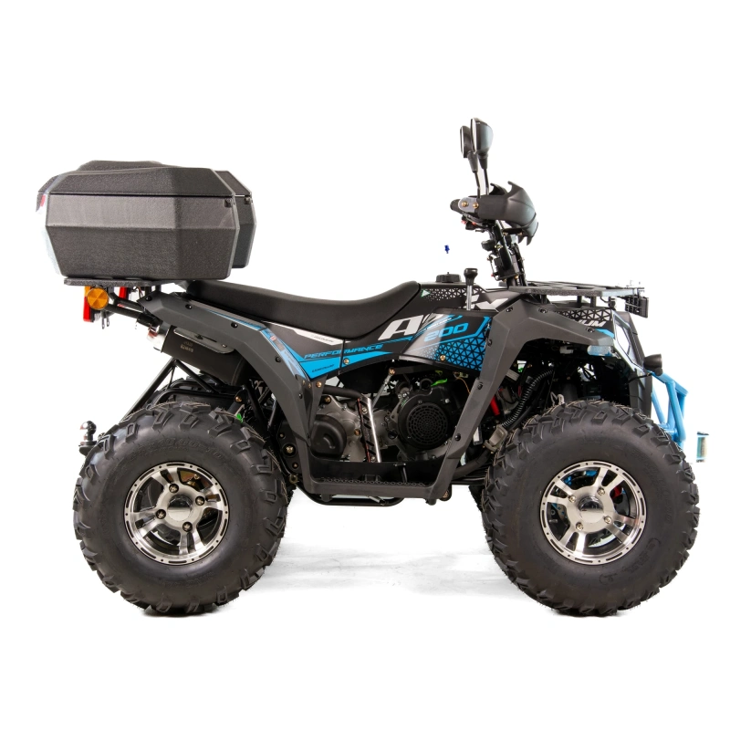 Quad spalinowy Asix Magnum 200cc A1 ECC - czarno-niebieski