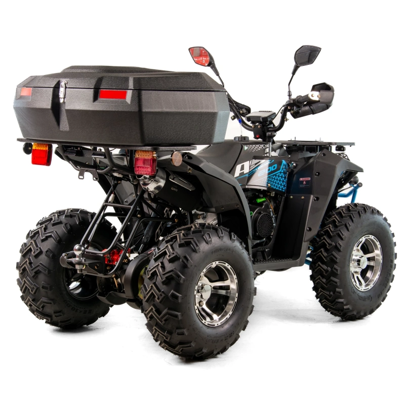 Quad spalinowy Asix Magnum 200cc A1 ECC - czarno-niebieski