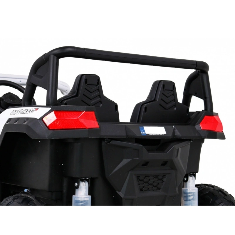 Elektryczny mini buggy na akumulator BUGGY Racing 15km/h - biały