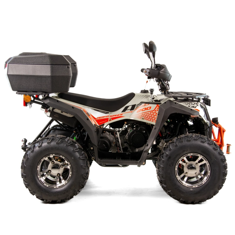 Quad spalinowy Asix Magnum 200cc A1 ECC - beżowo-pomarańczowy