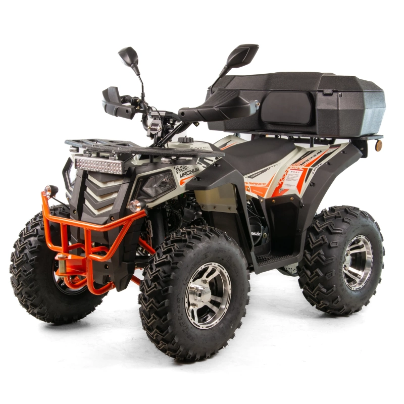 Quad spalinowy Asix Magnum 200cc A1 ECC - beżowo-pomarańczowy