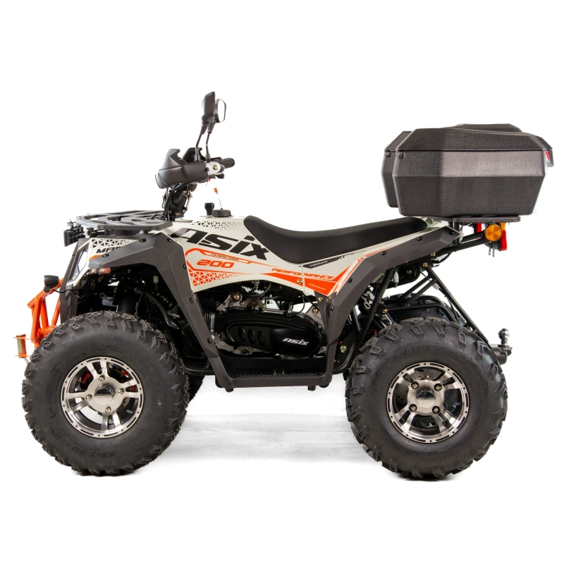 Quad spalinowy Asix Magnum 200cc A1 ECC - beżowo-pomarańczowy