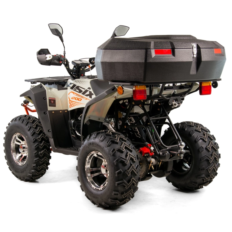 Quad spalinowy Asix Magnum 200cc A1 ECC - beżowo-pomarańczowy